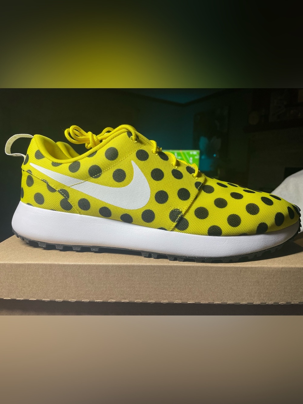 Nike Mens Roshe G Next Nature Golf Shoes
Opti Yellow Polkadot
14M